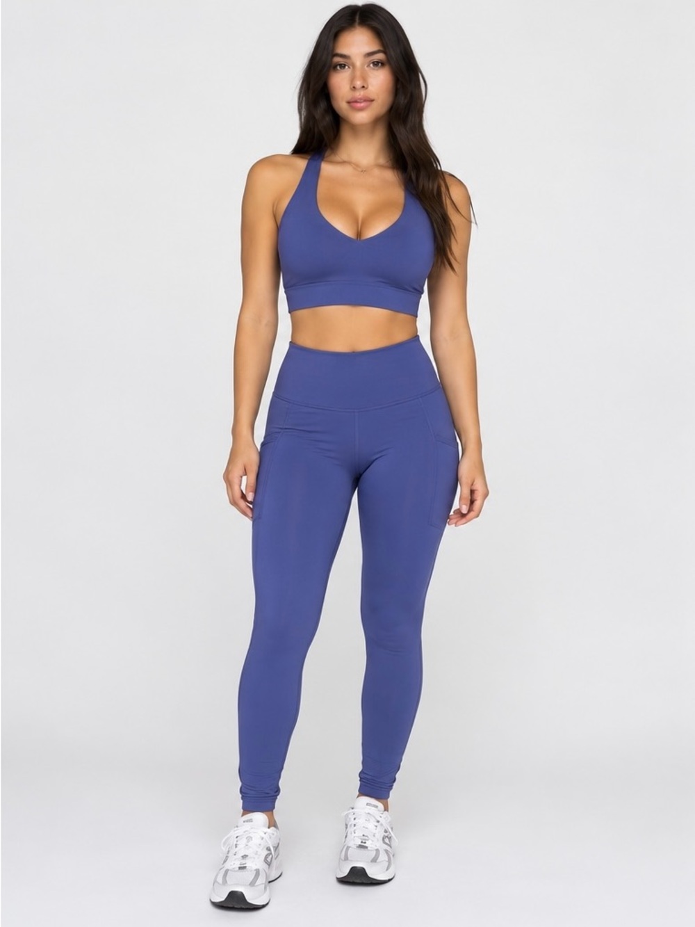 lululemon athletica High-Rise Leggings & Bra Set in Periwinkle